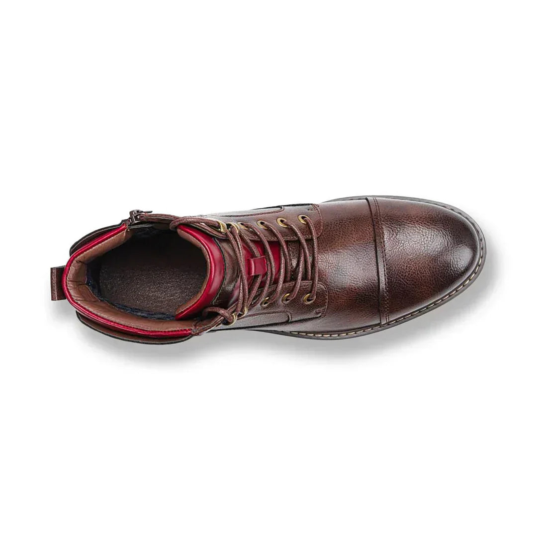 Daniel - Oxford-Stiefel aus Leder