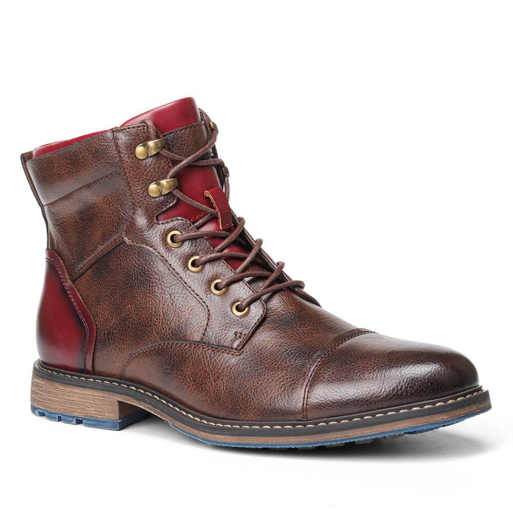 Daniel - Oxford-Stiefel aus Leder