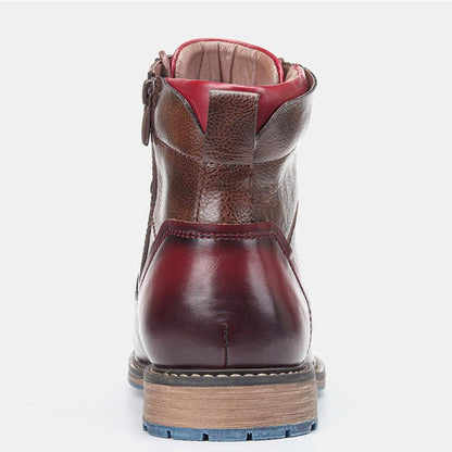 Daniel - Oxford-Stiefel aus Leder