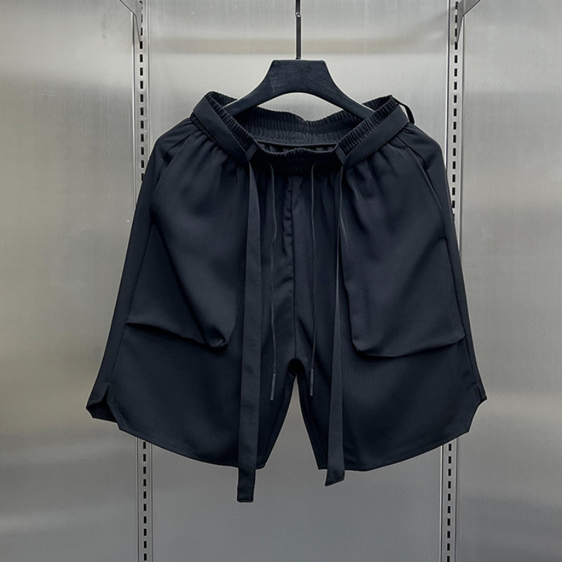 Lose Shorts mit geradem Bein