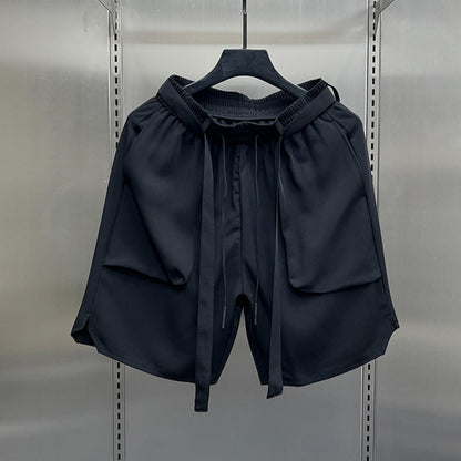 Lose Shorts mit geradem Bein