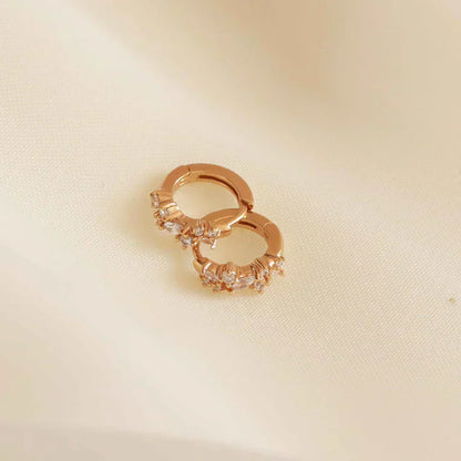 Kristall-Cluster Huggies | 18k Gold