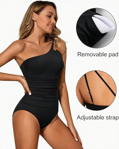 Grace - One-Shoulder Badeanzug