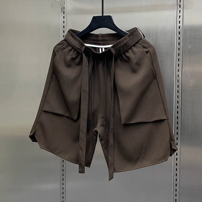 Lose Shorts mit geradem Bein