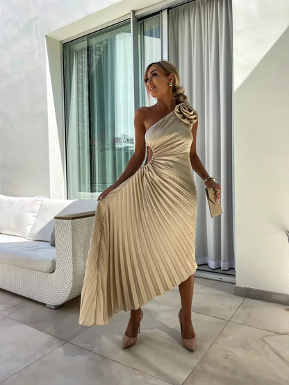 Lizbeth - Blumenkleid mit freier Schulter