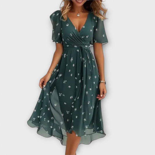 Ariane | Feminines Kleid mit V-Ausschnitt