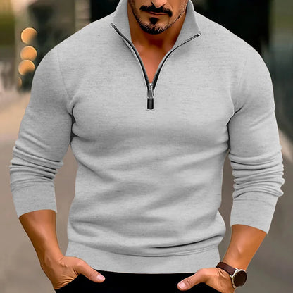 Levi - Lässiger Pullover mit Reißverschluss