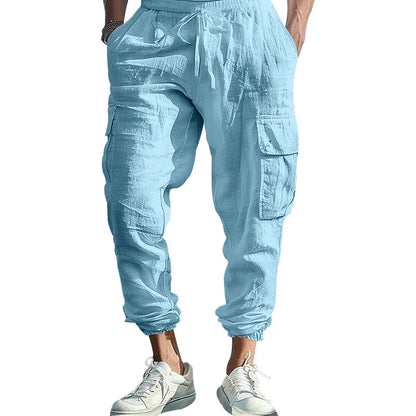 Dario - Cargo hose aus Leinen