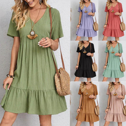Mathilda – Bohème Swing Kleid für Damen