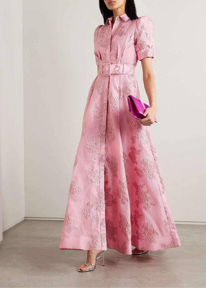 Pearl - Elegantes Kleid mit kurzen Puffärmeln