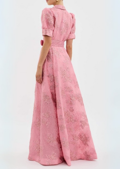 Pearl - Elegantes Kleid mit kurzen Puffärmeln