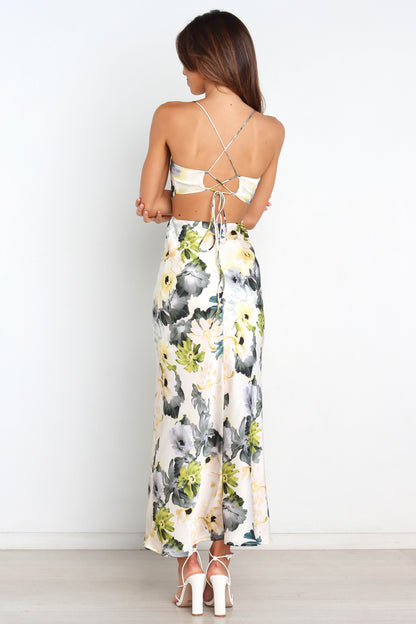 Jayne - Maxikleid mit Blumenmuster