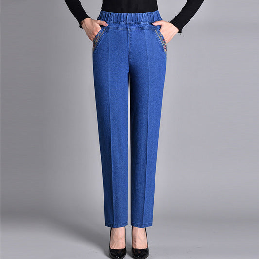 Marie - Damenjeans mit Seitentaschen