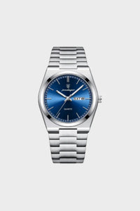 Silber / Blau